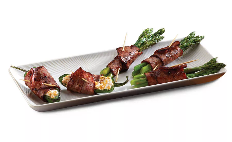 Appetizers Cream Cheese Jalapeno Poppers Spicy Sausage Strips Asparagus Johnsonville