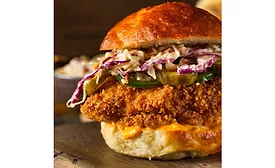 Fried Chicken Sandwich Kerry Coatings Factory Rome Georgia