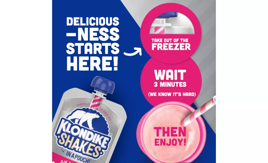 Klondike Milkshakes Strawberry Instructions