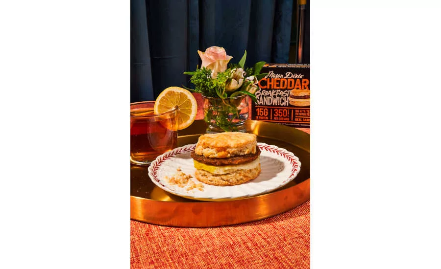 Cheddar Buttermilk Biscuit Breakfast Sandwich Mason Dixie Meal