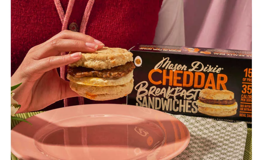 Cheddar Buttermilk Biscuit Breakfast Sandwich Mason Dixie Diner