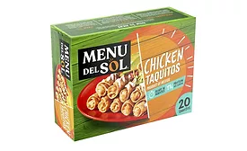 Chicken Taquitos Menu Del Sol Sigma Rebranding Packaging Logo