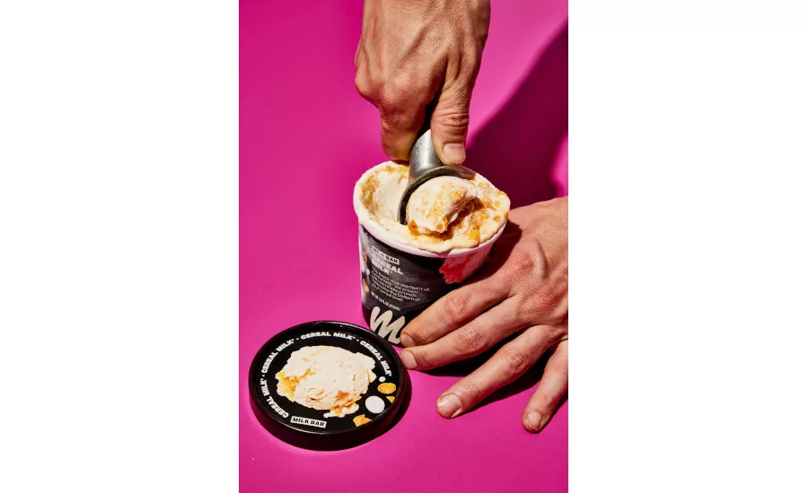 Milk Bar Cereal Milk Ice Cream Pint Spoon Whole Foods