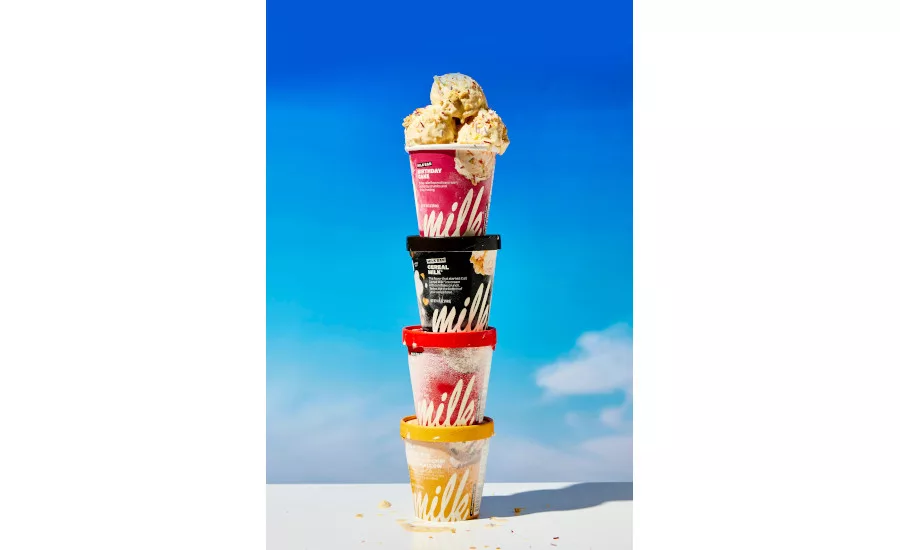 Milk Bar Ice Cream Pints Stacked Whole Foods