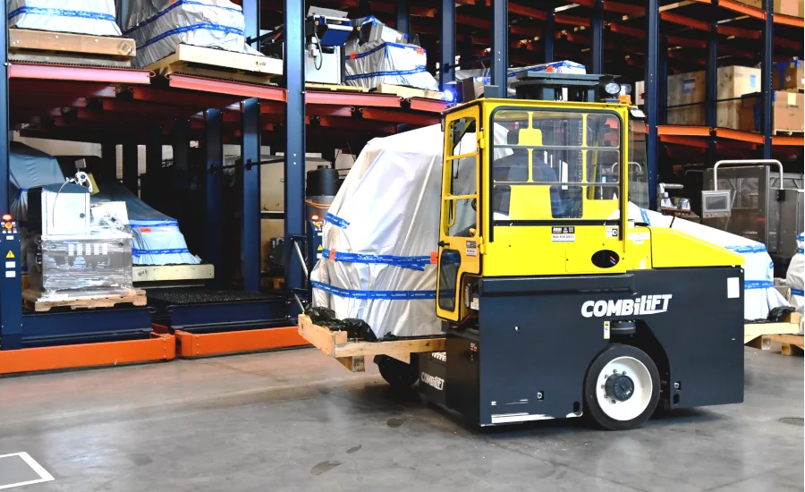 Forklift Logistics Facility Kansas City Missouri Multivac