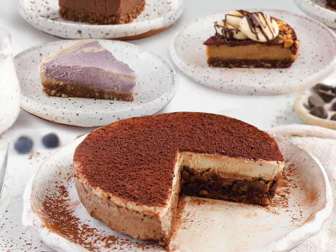 Vegan Cheesecake Tiramisu Nabati Foods GTFO It's Vegan