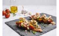 Plant Based Grilled Shrimp Bruscetta New Wave Foods