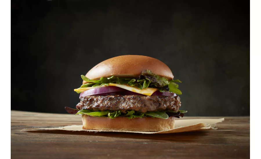 Flame Grilled Burgers Angus Beef Patties Quick 'N Eat Walmart