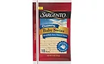 Creamery Sliced Baby Swiss Cheese Sargento