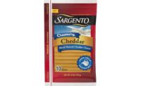 Creamery Sliced Natural Cheddar Cheese Sargento