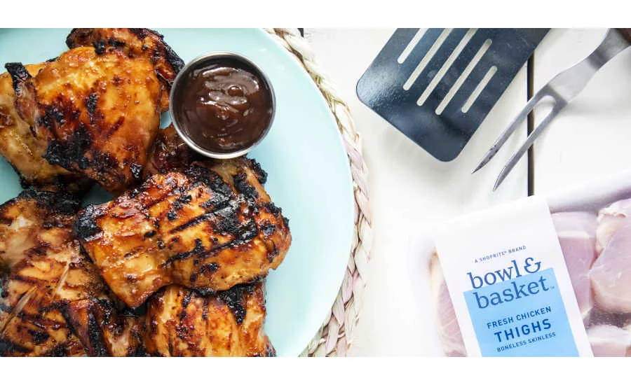 Grilled Chicken Thighs Summer Barbecue ShopRite Bowl & Basket