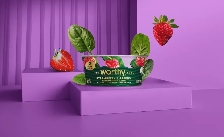Strawberry Greens Worthy Bowls Package Wegmans