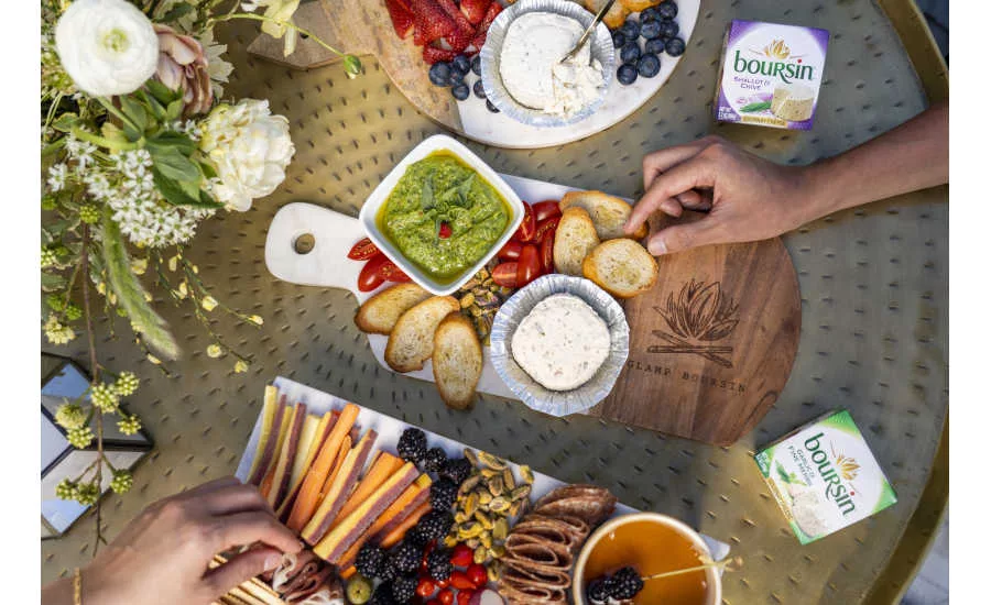 Glamping Menu Goat Cheese Parsley Lemon Boursin Seasonal Limited