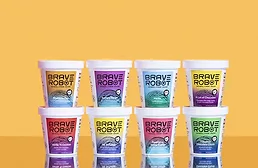 Animal-Free Dairy-Free Whey Ice Cream Brave Robot