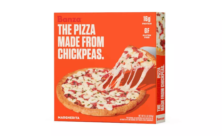 Chickpea Crust Pizza Margherita Banza Frozen