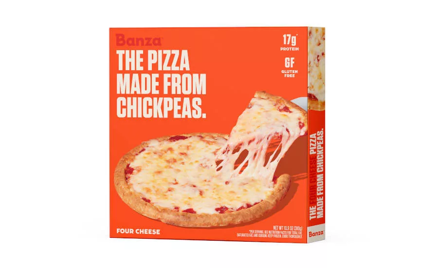 Chickpea Crust Pizza Four Cheese Banza Frozen