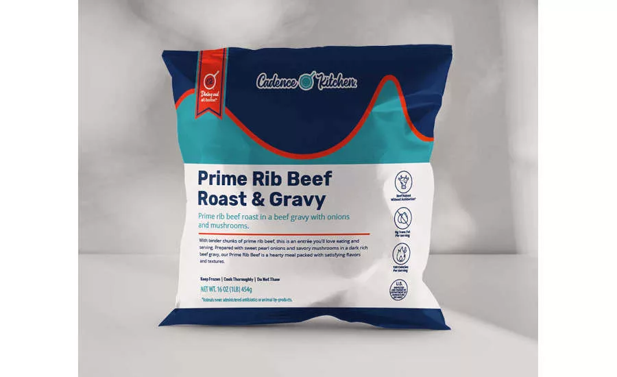 Frozen Prime Rib Beef Roast Gravy Packaging Cadence Kitchen
