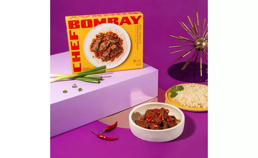 Chef Bombay Frozen Indian Food Beef Vindaloo