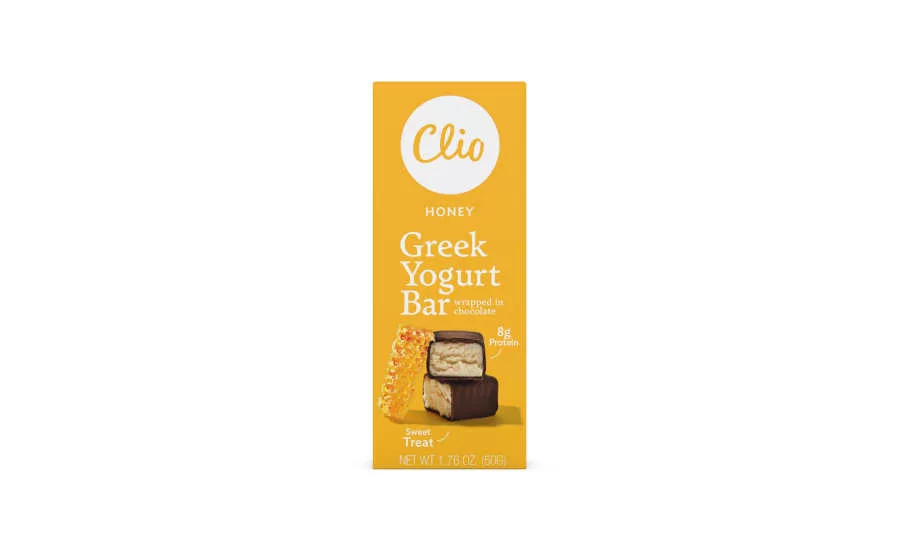 Frozen Greek Yogurt Bars Honey Clio Snacks