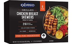 Piri Piri Chicken Skewers Expresco Foods Frozen