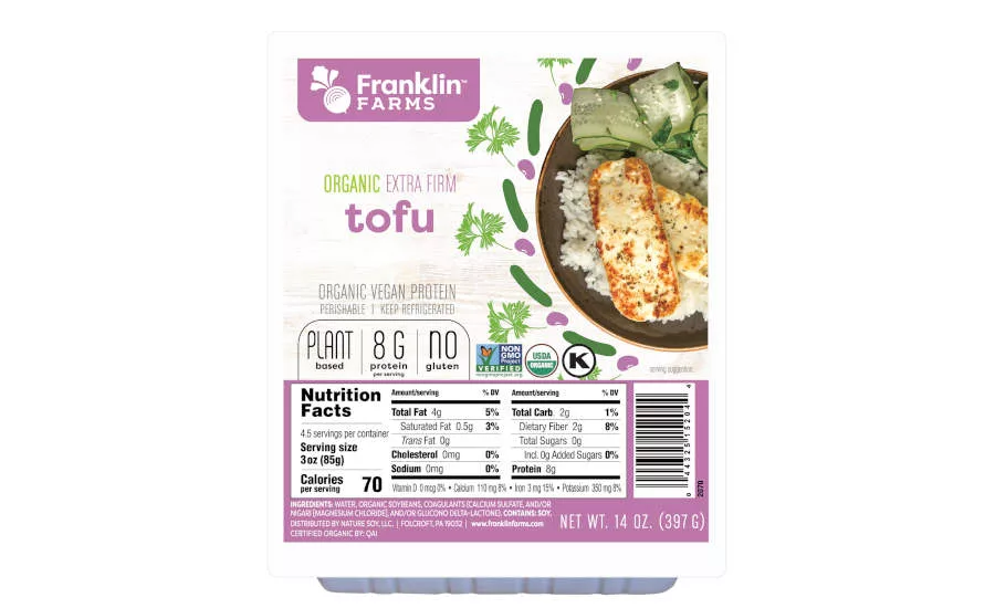 Meal Kits DTC Delivery Plant Based Foods Franklin Farms Purple Carrot Tofu