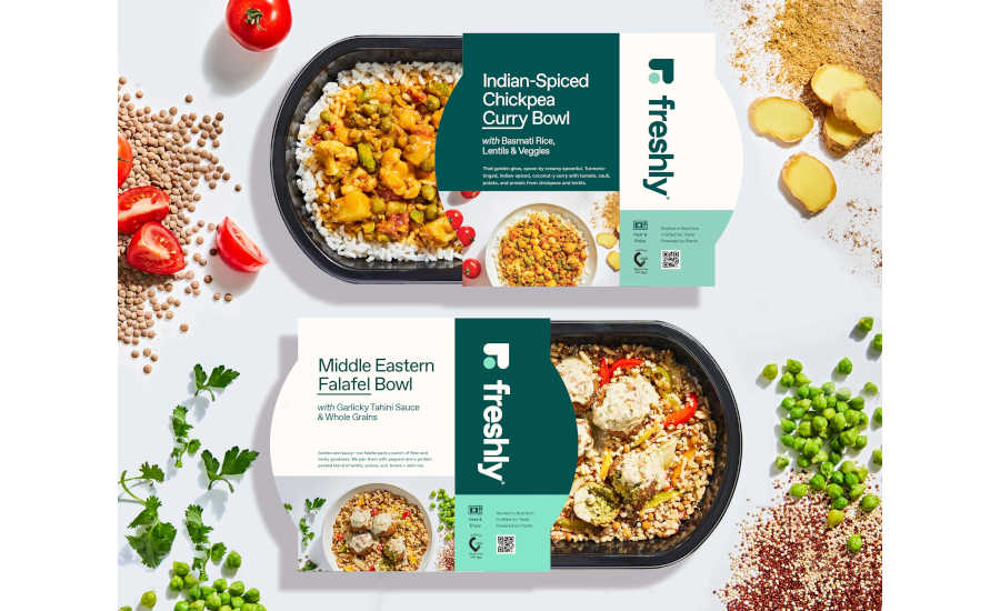 Freshly Launches 6 New Plant-Based Prepared Meals for Home