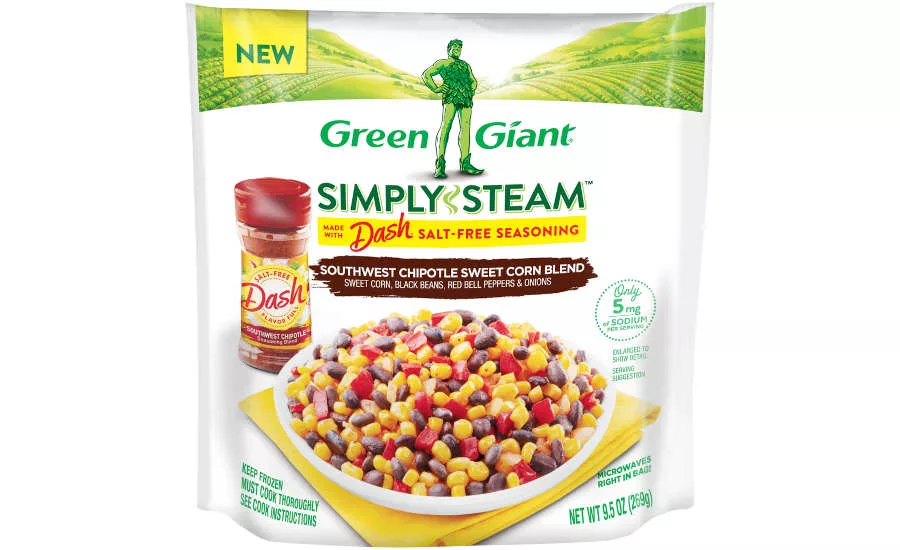 Southwest Chipotle Sweet Corn Steamed Vegetables Green Giant