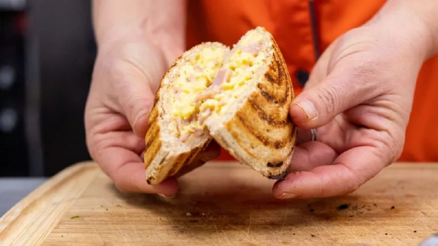 Jafflz Ham Egg Cheese Toasted Snack Pocket
