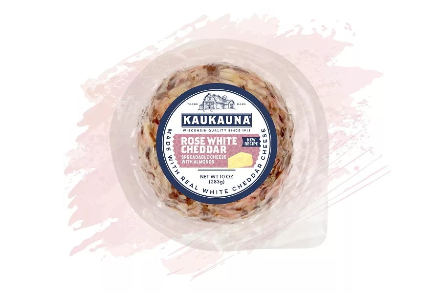 Wisconsin Cheese Balls Rosé White Cheddar Kaukauna