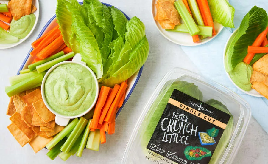 Refrigerated Lettuce Package Clamshell Mann's