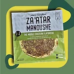 Packaging Za'atar Manoushe Frozen Middle Eastern Flatbread