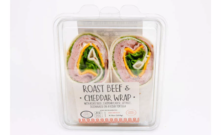 Fresh Midwest Meal Kit Delivery DTC Roast Beef Cheddar Wrap