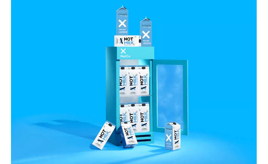 Plant-Based NotMilk Retail Refrigerator Grocery Expansion