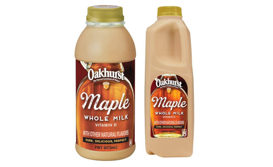 Seasonal Fall Flavors Maple Syrup Milk New England Oakhurst Dairy