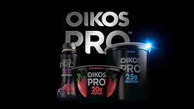 Super Bowl Commercial High Protein Oikos Yogurt
