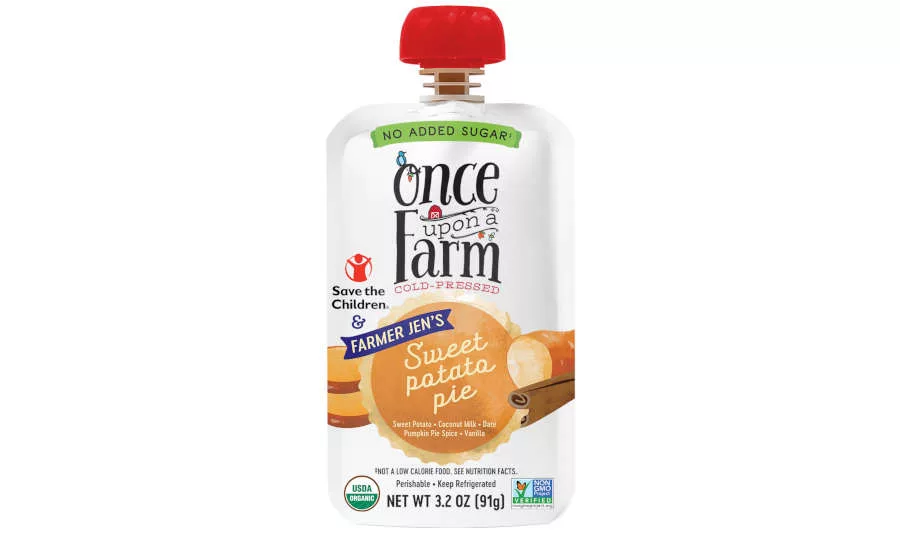 Sweet Potato Pie Squeezable Pouch Kids Snacks Once Upon a Farm