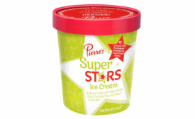 Pierre's Ice Cream Heroes Super Stars Pint Greater Cleveland Food Bank Donation