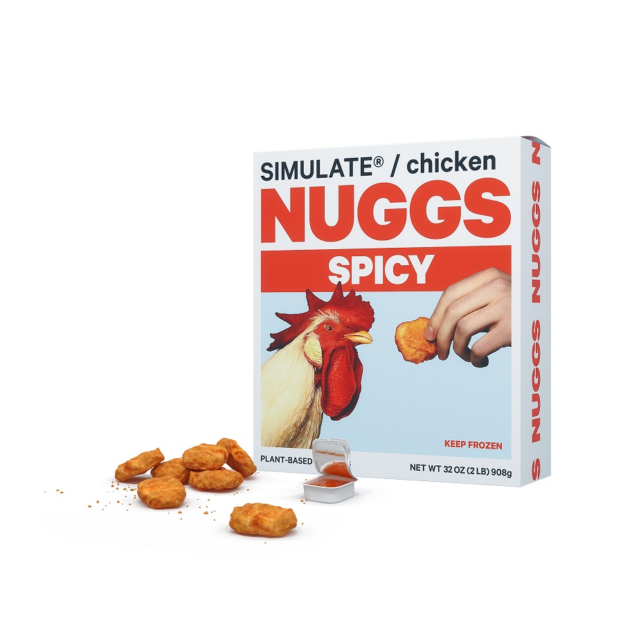 Nuggs Spicy Chicken Nuggets Plant Based Snacks
