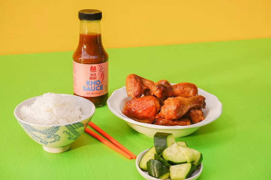 Vietnamese Condiment Red Boat Kho Sauce Hot Wings