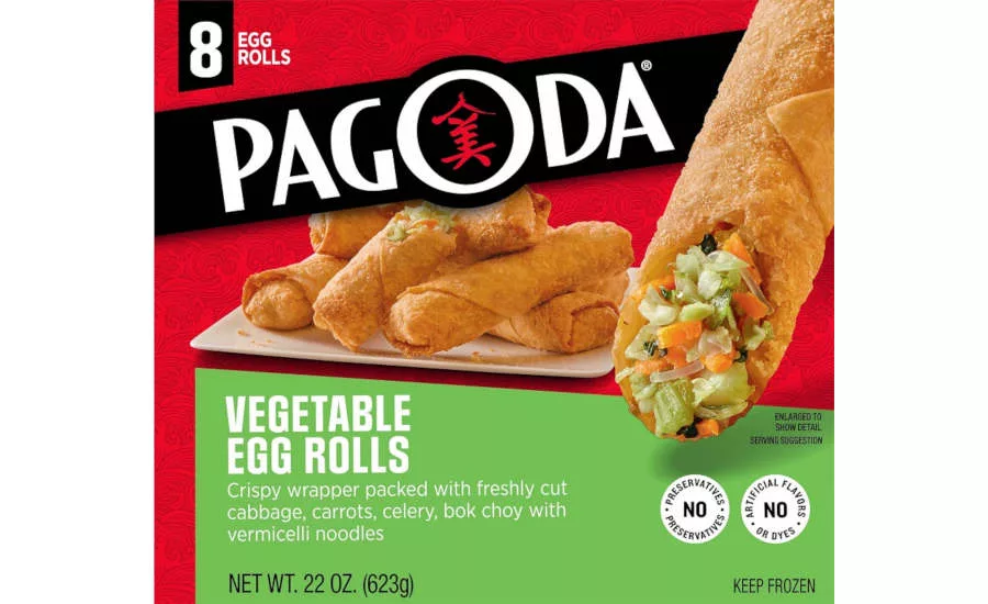 Pagoda Frozen Vegetable Egg Rolls Schwan's