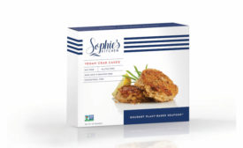 Vegan Plant Based Seafood Crab Cakes Frozen Sophie's Kitchen Walmart