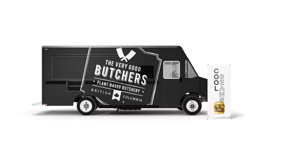British Columbia Canada Food Truck Plant Based Butchers