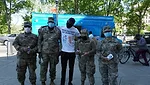 Bronx New York Cruger Avenue Klondike Popsicle Unilever Truck Handouts Military Vaccine
