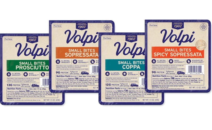Small Bites Single Serve Lunchmeat Charcuterie Volpi