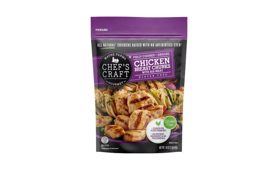Grilled Chicken Breast Chunks Chef's Craft Wayne Farms