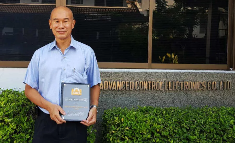 Bangkok Thailand APAC Merwin Award 2020 Eriez Sales