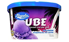 Purple Yam Ube Ice Cream Magnolia Ramar Foods Filipino Cuisine