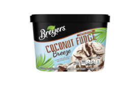 Summer Coconut Fudge Ice Cream Breyers Limited Edition