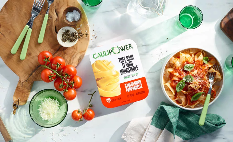 Plant Based Pasta Linguine Pappardelle Cauliflower Caulipower Box