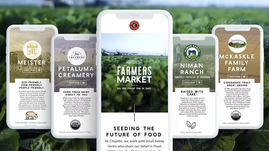 Chipotle Virtual Farmer's Market